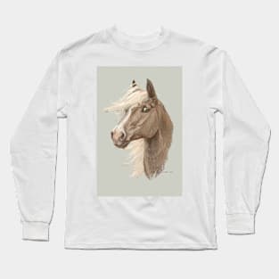 Flaxen Horse Long Sleeve T-Shirt
